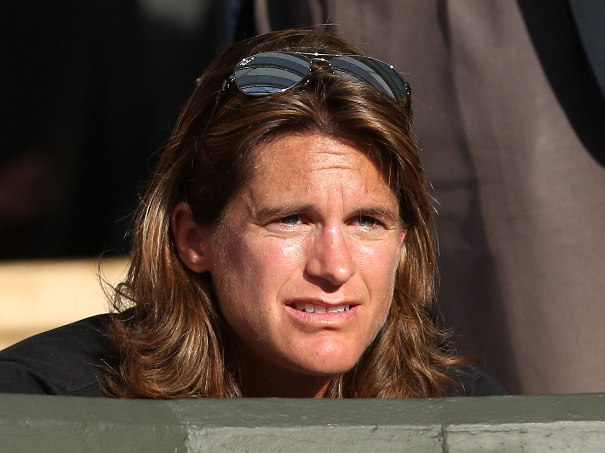 Murray's coach Amelie Mauresmo would have been worried for a time