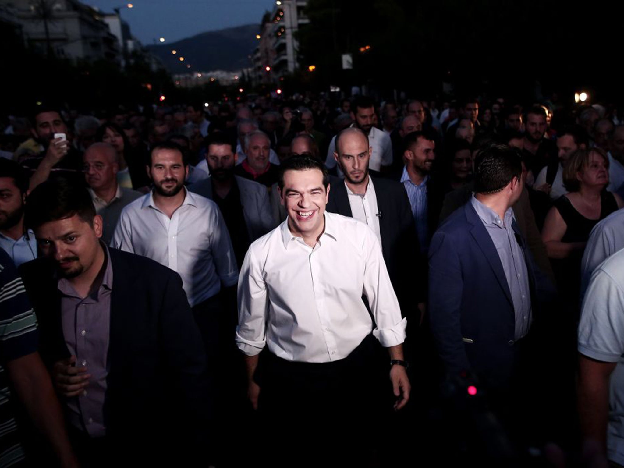 Twitter was awash with rumours of mutiny among politicians in the Syriza party and Tsipras's government on Tuesday.