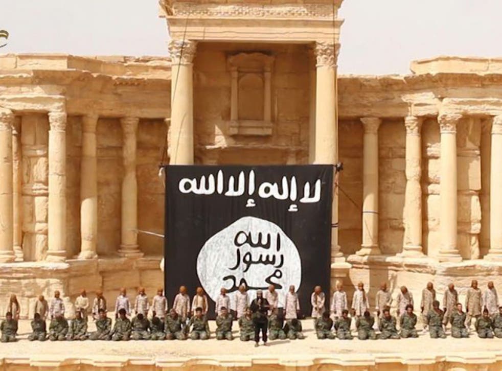 " For Obama and Cameron, a Russian-assisted recapture of Palmyra would be a humiliating lesson" Photograph: A still from the Isis-released video in Palmyra