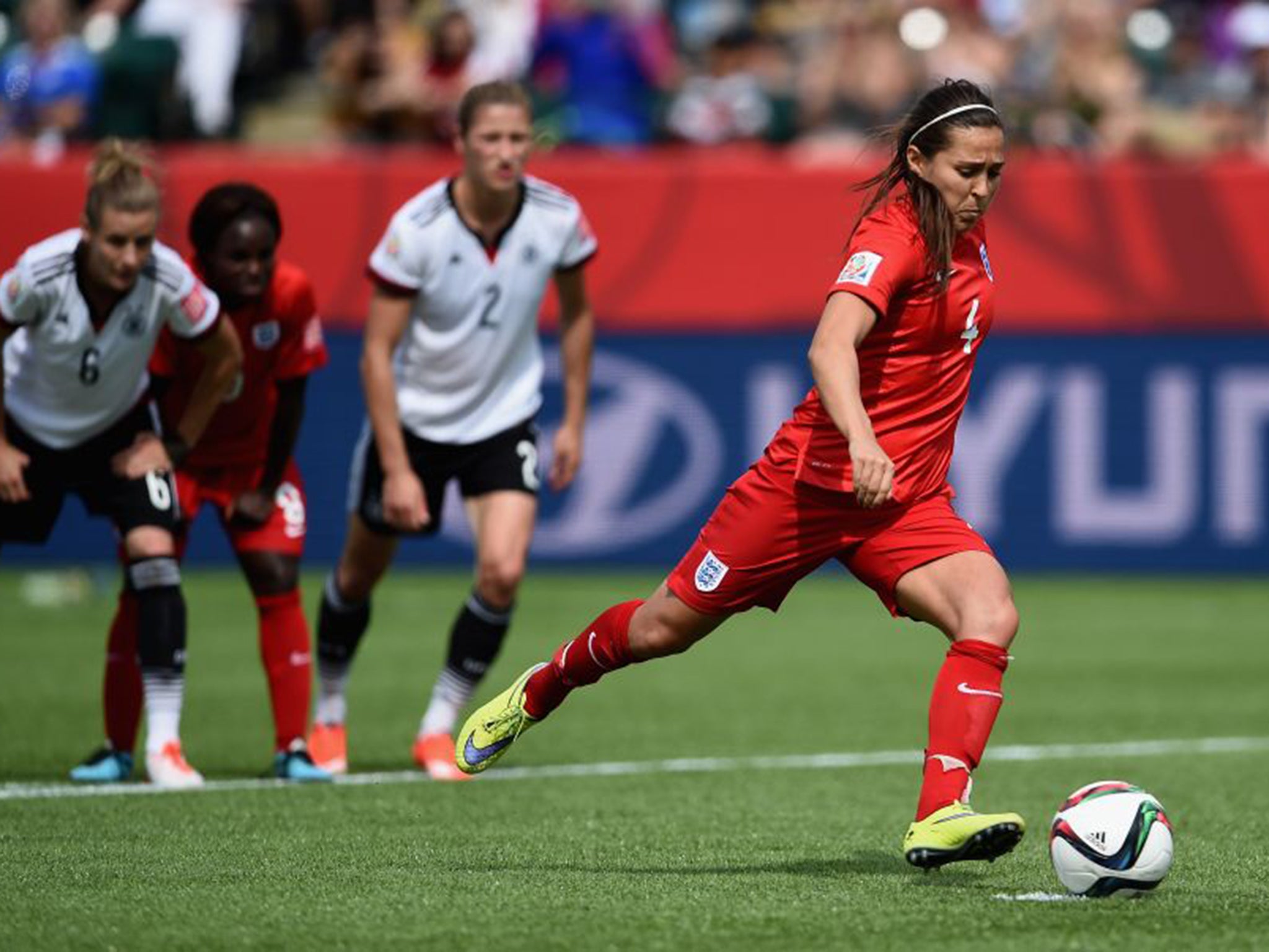 Fara Williams scored the decisive penalty