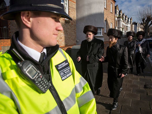 The Jewish community is targeted at a rate of nearly four times a day last year, according to statistics from the Community Security Trust (CST)
