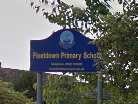 Fleetdown Primary School in Dartford where the principal has said that pupils may lose their place if they go on holidays during school time