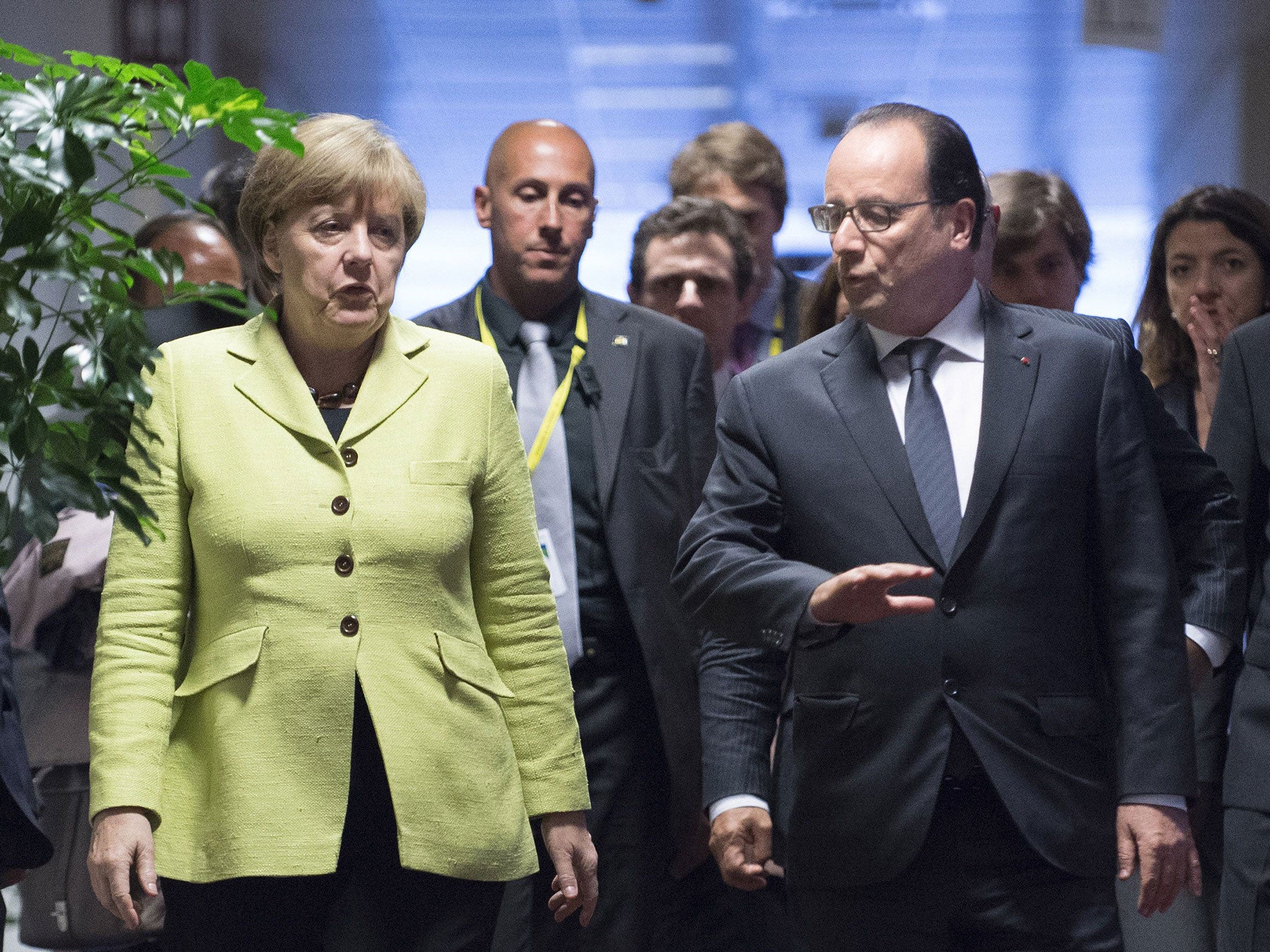 Francois Hollande and Angela Merkel will play a key role in the future of Europe