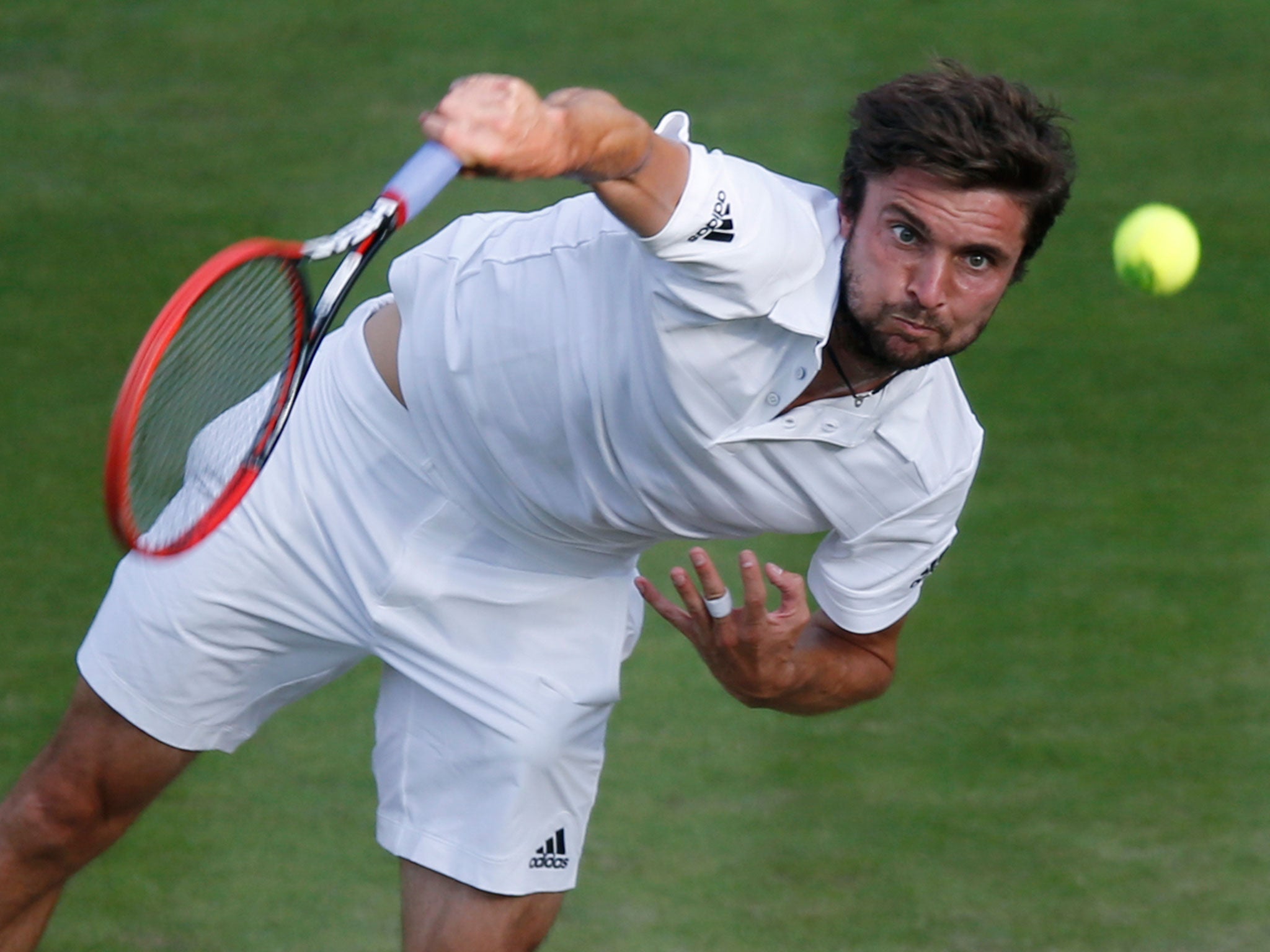 Gilles Simon is still going strong in the competition despite lacking the power of some of his playing rivals