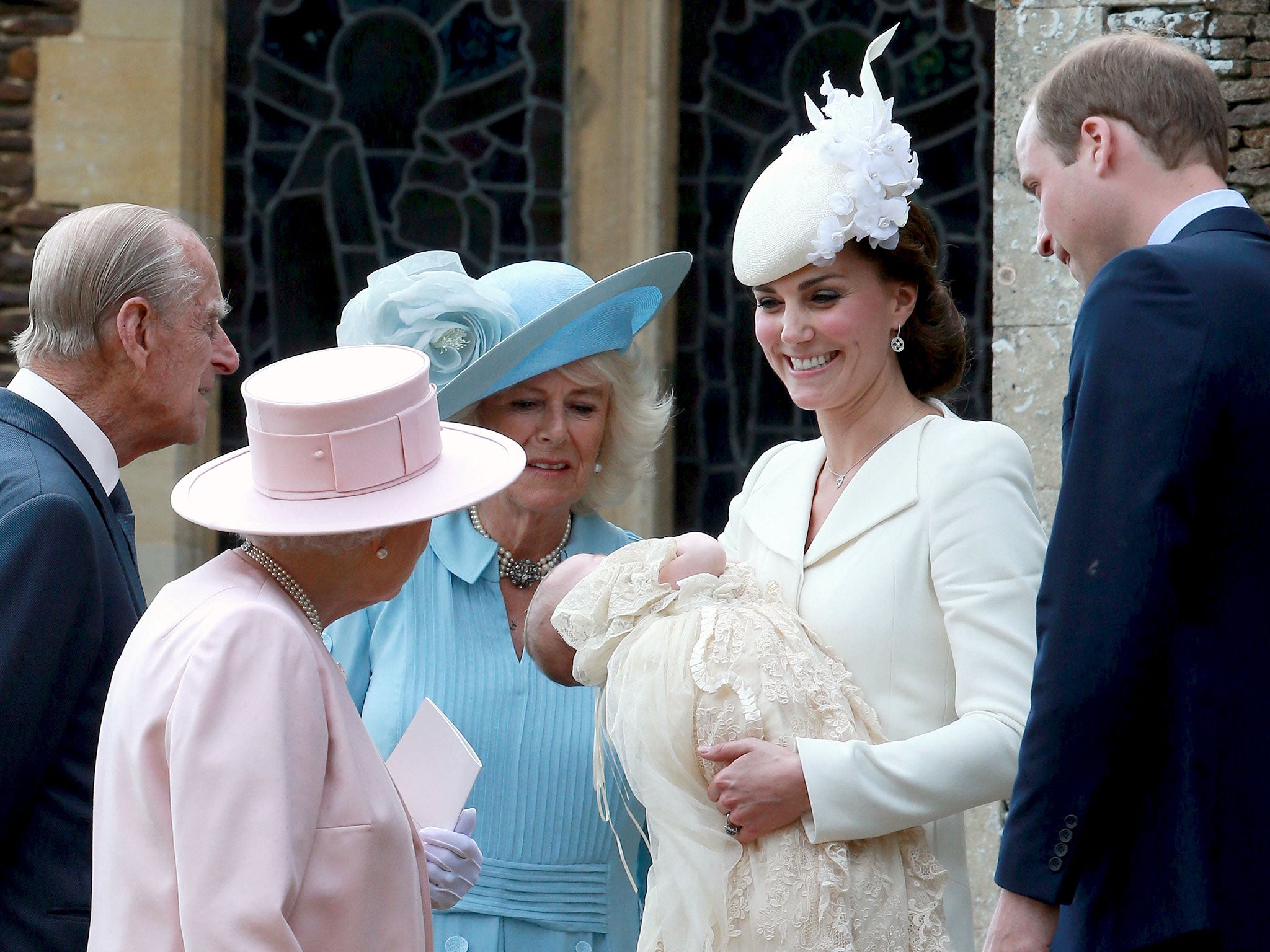 Christening of Princess Charlotte of Cambridge in King's Lynn