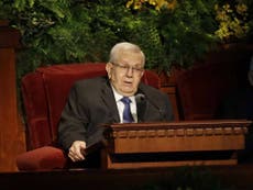 Boyd Packer: President of the Mormon church's governing body who
