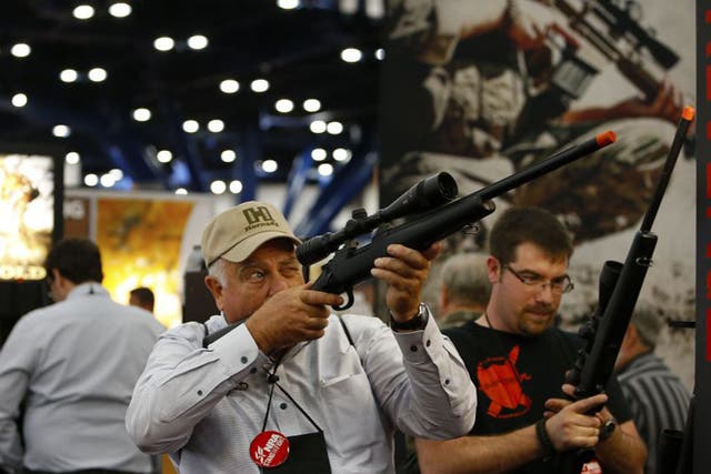 Conferences for gun owners are  a big draw in Texas, where anti-Obama feeling has been inflamed by a US army exercise