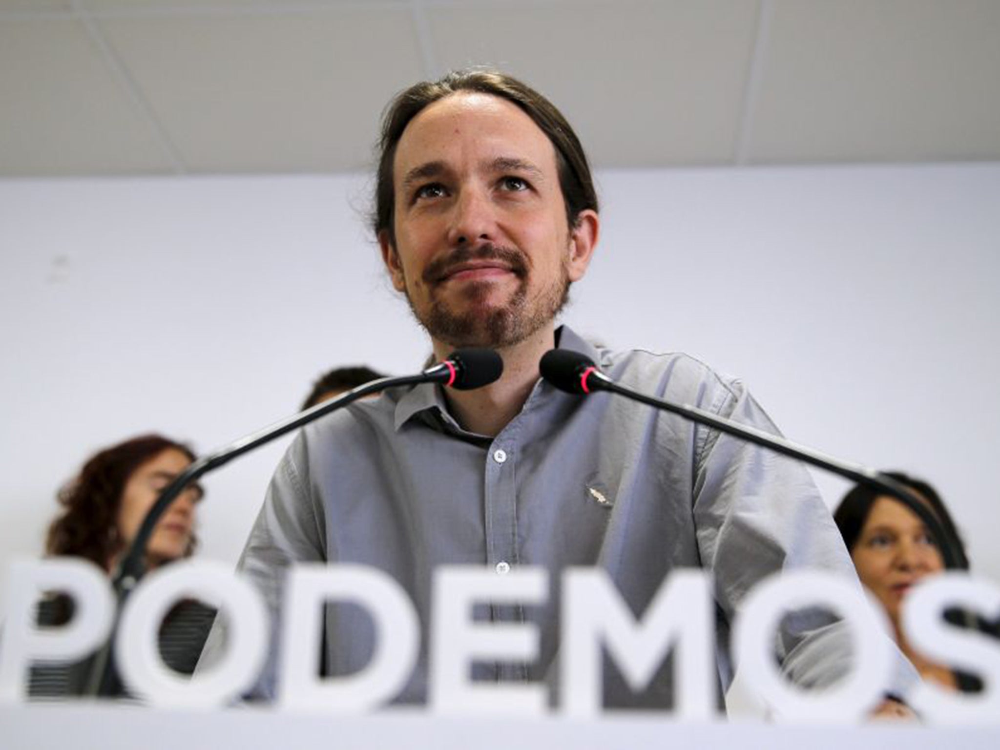 Pablo Iglesias, the leader of Spain’s anti-austerity party Podemos