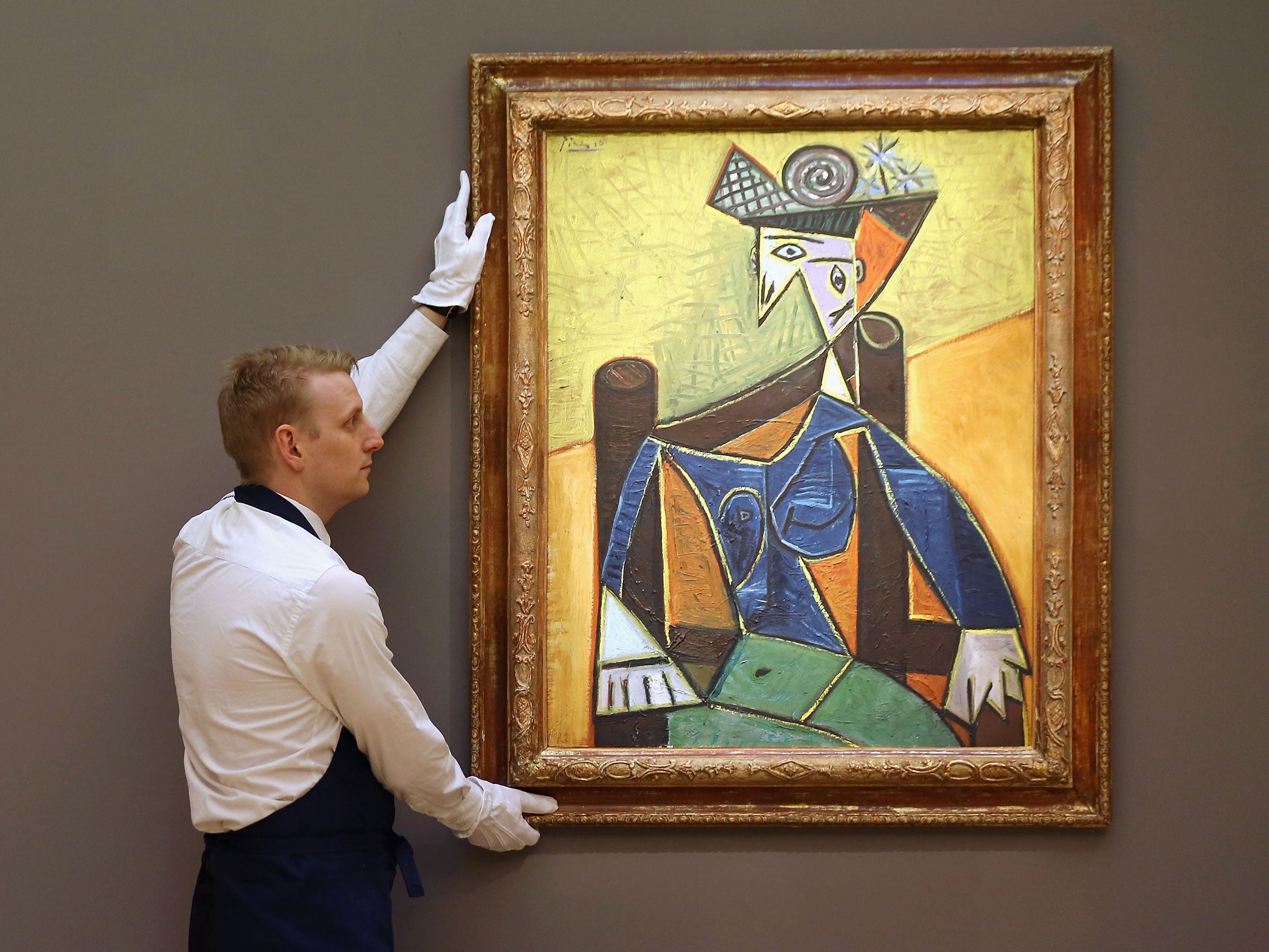 Picasso is the most forged artists Dr Maza sees
