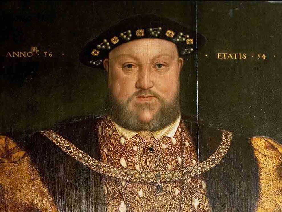 King Henry VIII crowned worst monarch in history while Queen Elizabeth