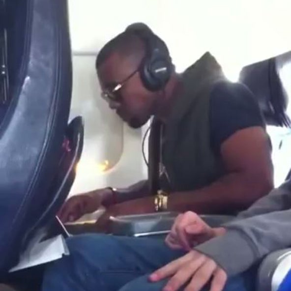 kost fysisk Soak Just Kanye West making beats in economy class | The Independent | The  Independent