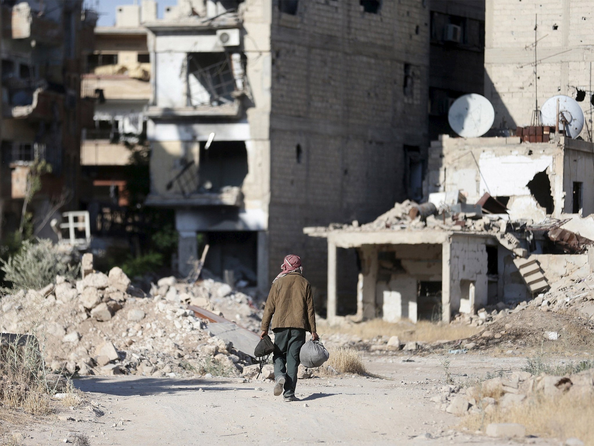 Much of Syria has been decimated by the conflict
