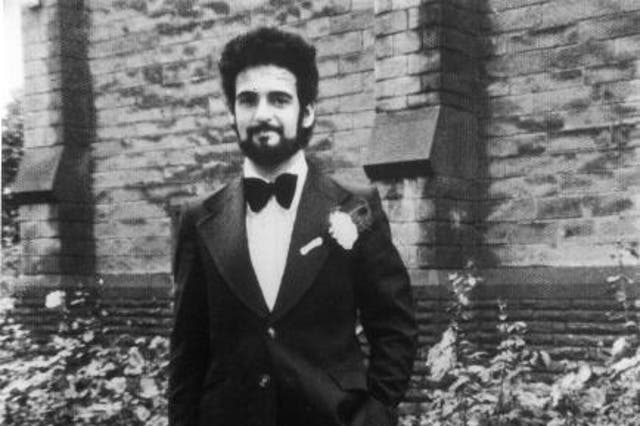 Peter Sutcliffe a.k.a. 'The Yorkshire Ripper' on his wedding day in 1974