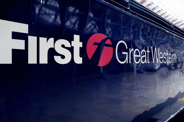 The First Great Western logo on a train. Services on some of the country's busiest routes will be "significantly" hit because of a strike by rail workers
