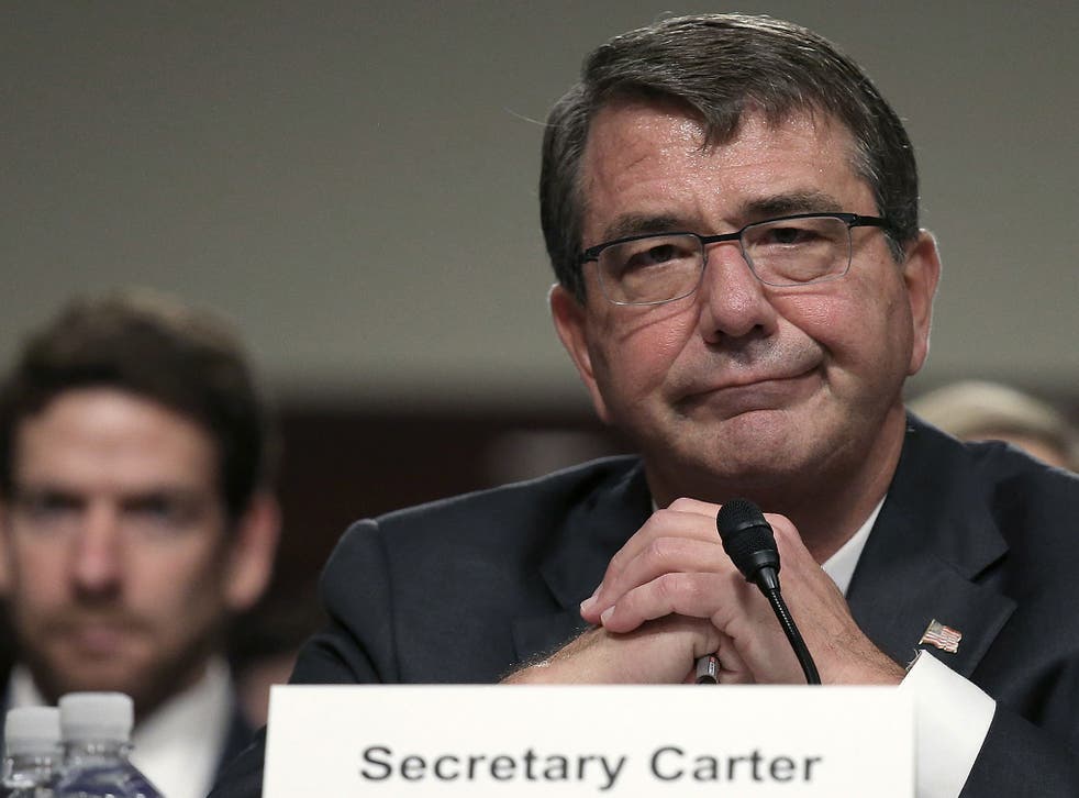 The US Secretary of Defense admitted that the Pentagon's aim of recruiting 5,400 rebel fighters had not gone to plan  