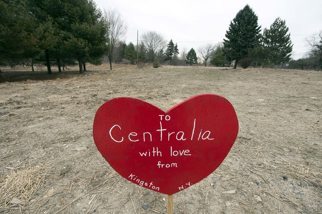 Most of Centralia's residents have been forced out by its 52-year fire 