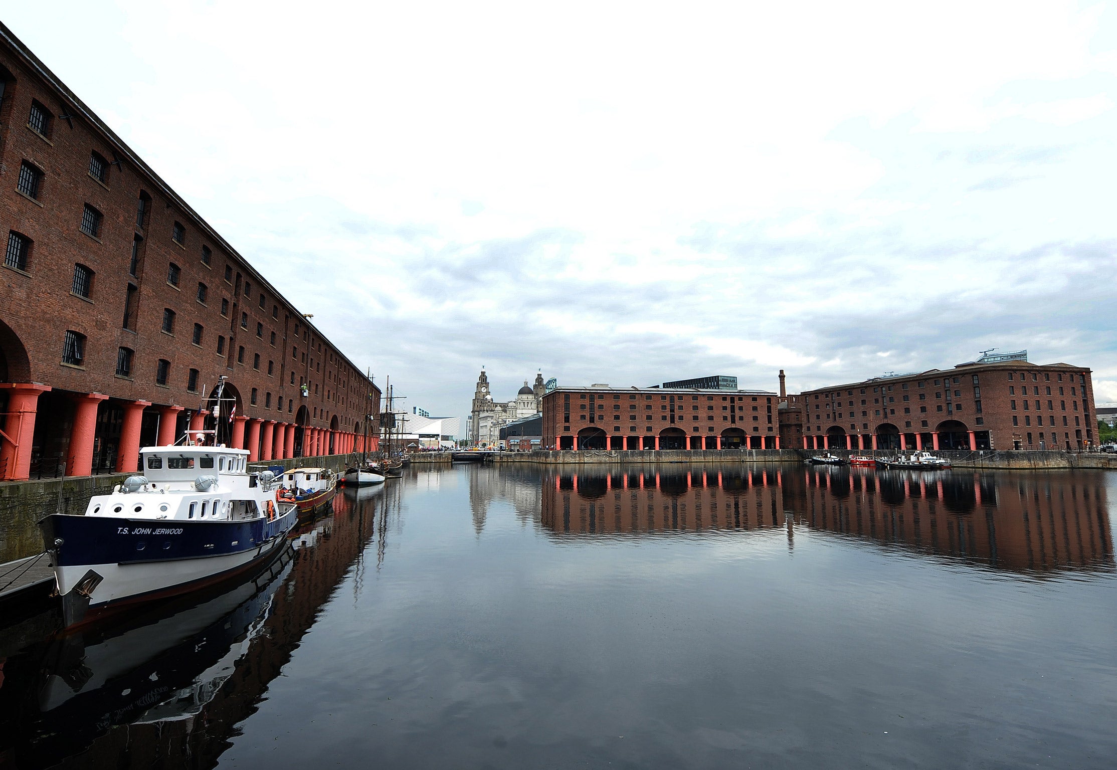 The famous Albert Docks in Liverpool