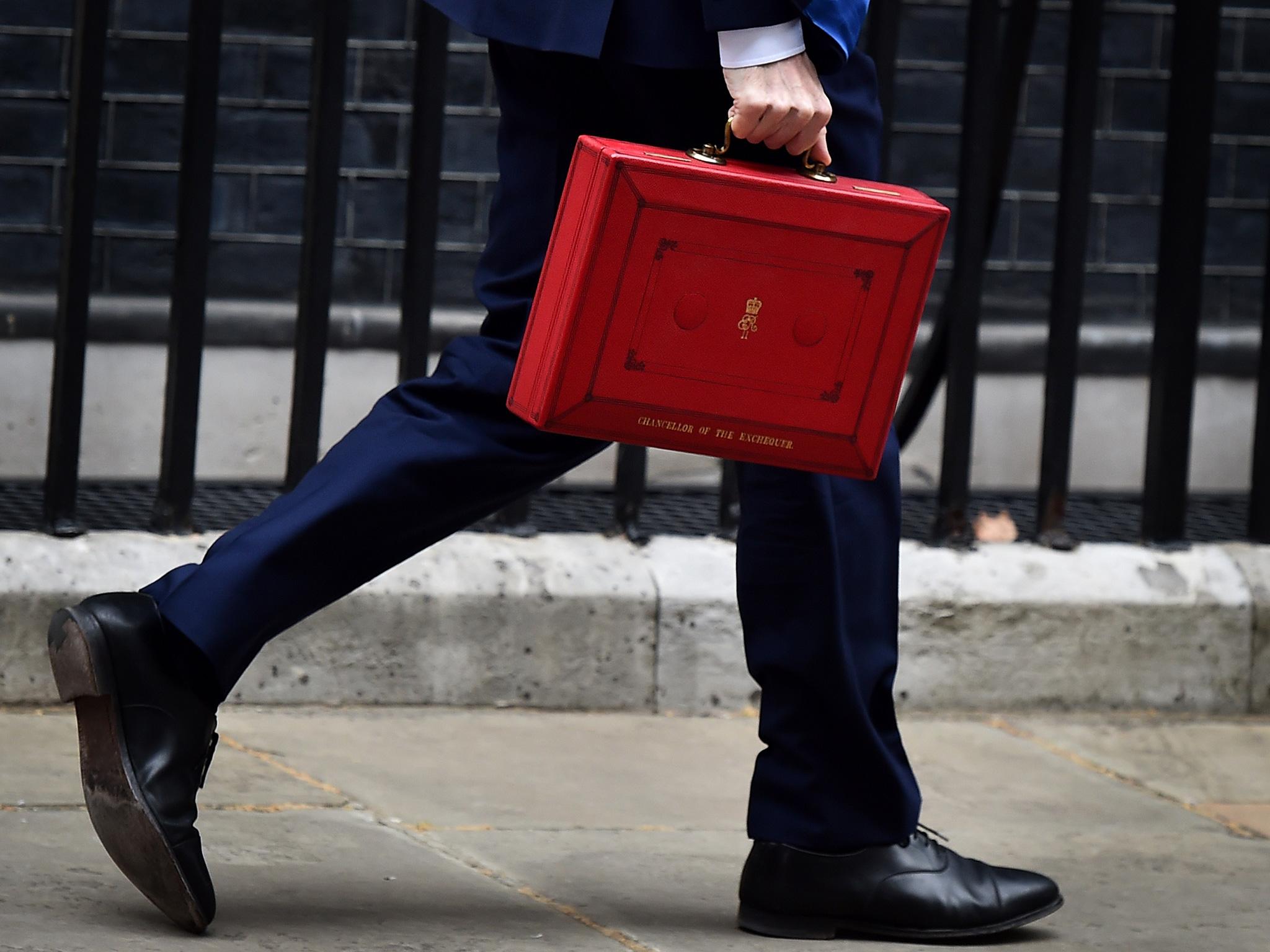 How will the contents of the red Budget box affect British people?