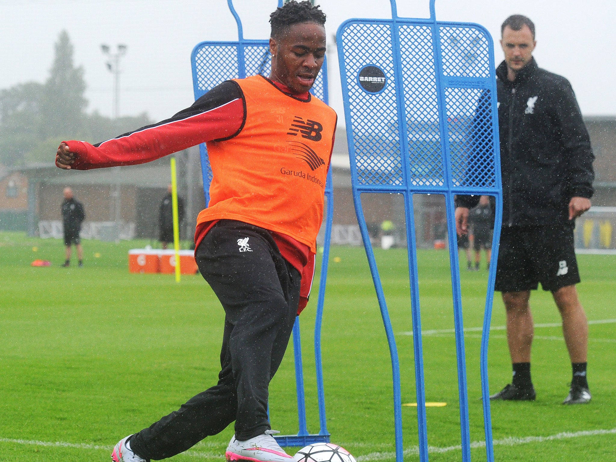 Sterling missed training on Wednesday and Thursday this week