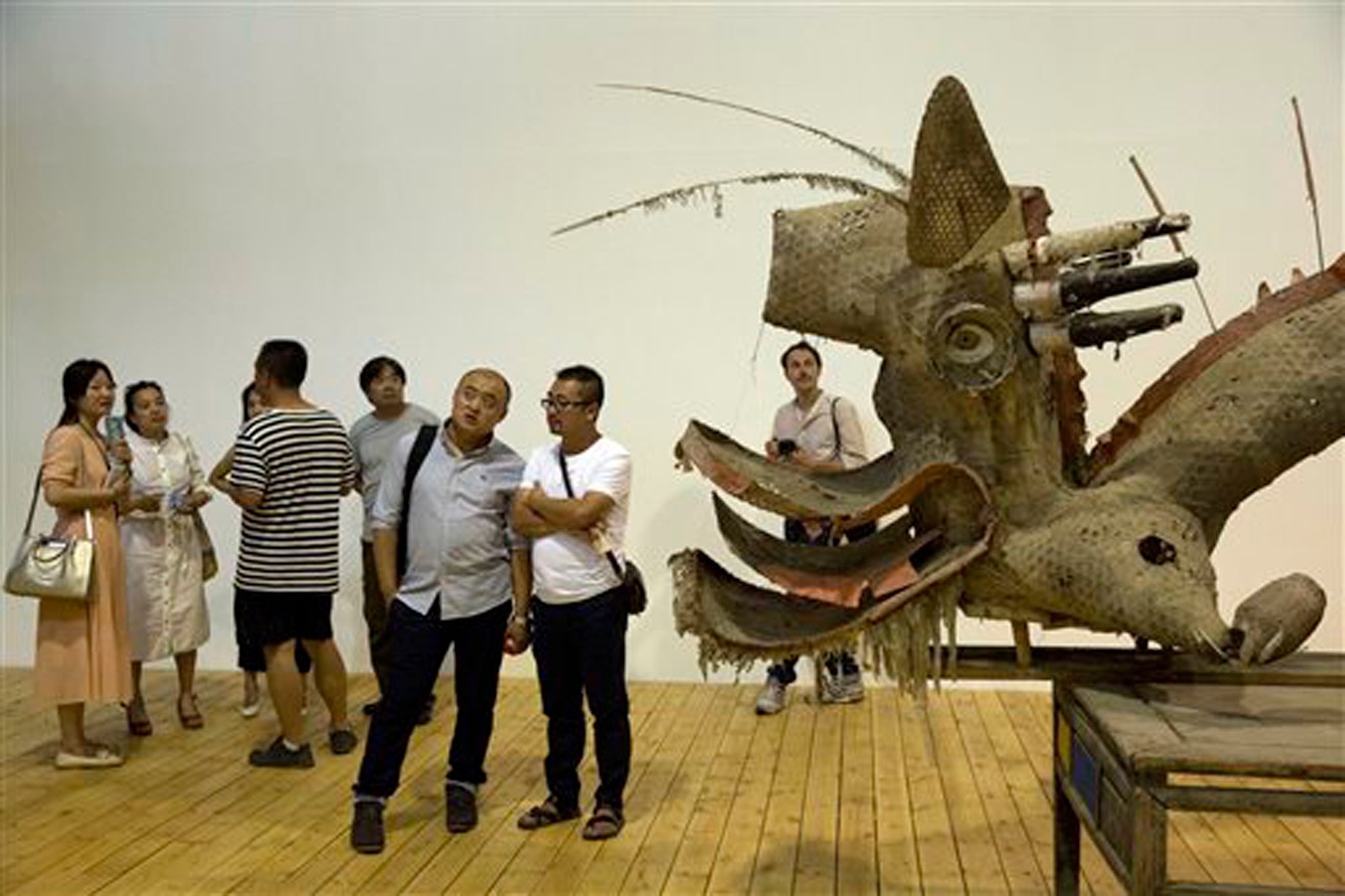 Ai Weiwei's self-titled exhibition at Galleria Continua and Tang Contemporary Art in Beijing