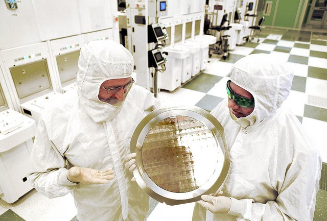 IBM's new chips have only been made in labs so far
