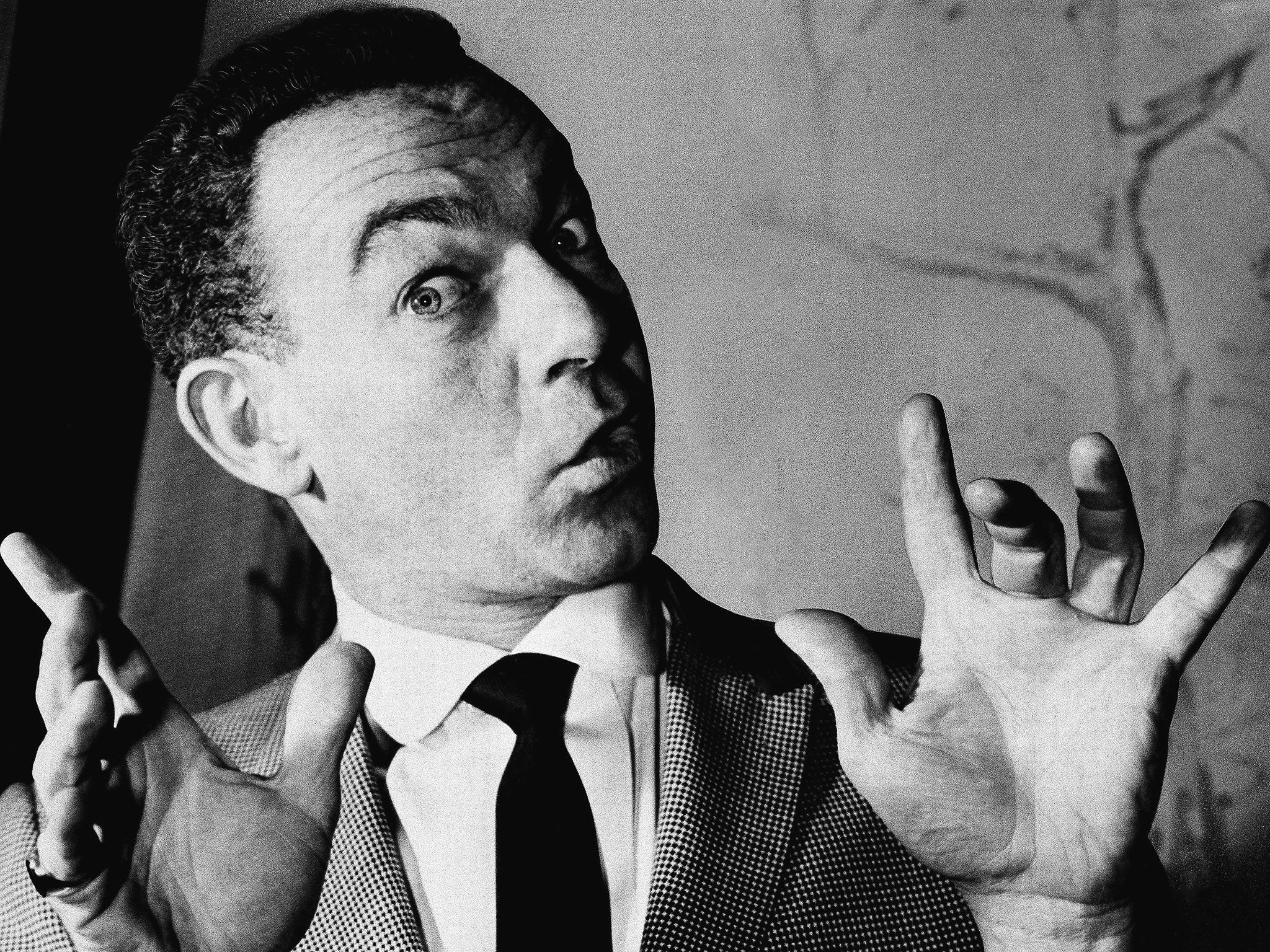 Carter in 1960: his NBC show was cancelled – ‘Producers fear you when you come on too strong,’ he said