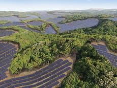 Japan is turning abandoned golf courses into solar farms to solve its