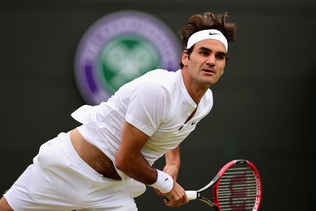 The seven-time Wimbledon champion Roger Federer has proved that a good serve is about more than raw power