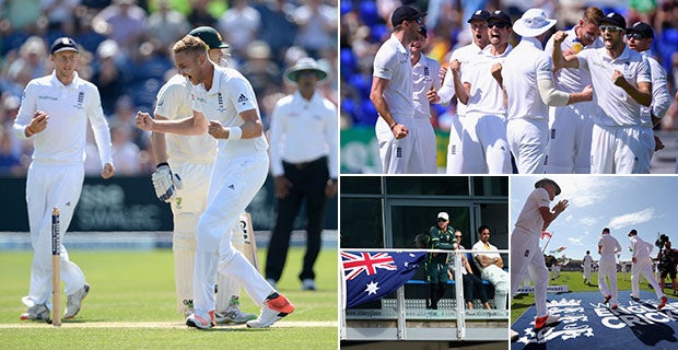 England vs Australia first Test day three live