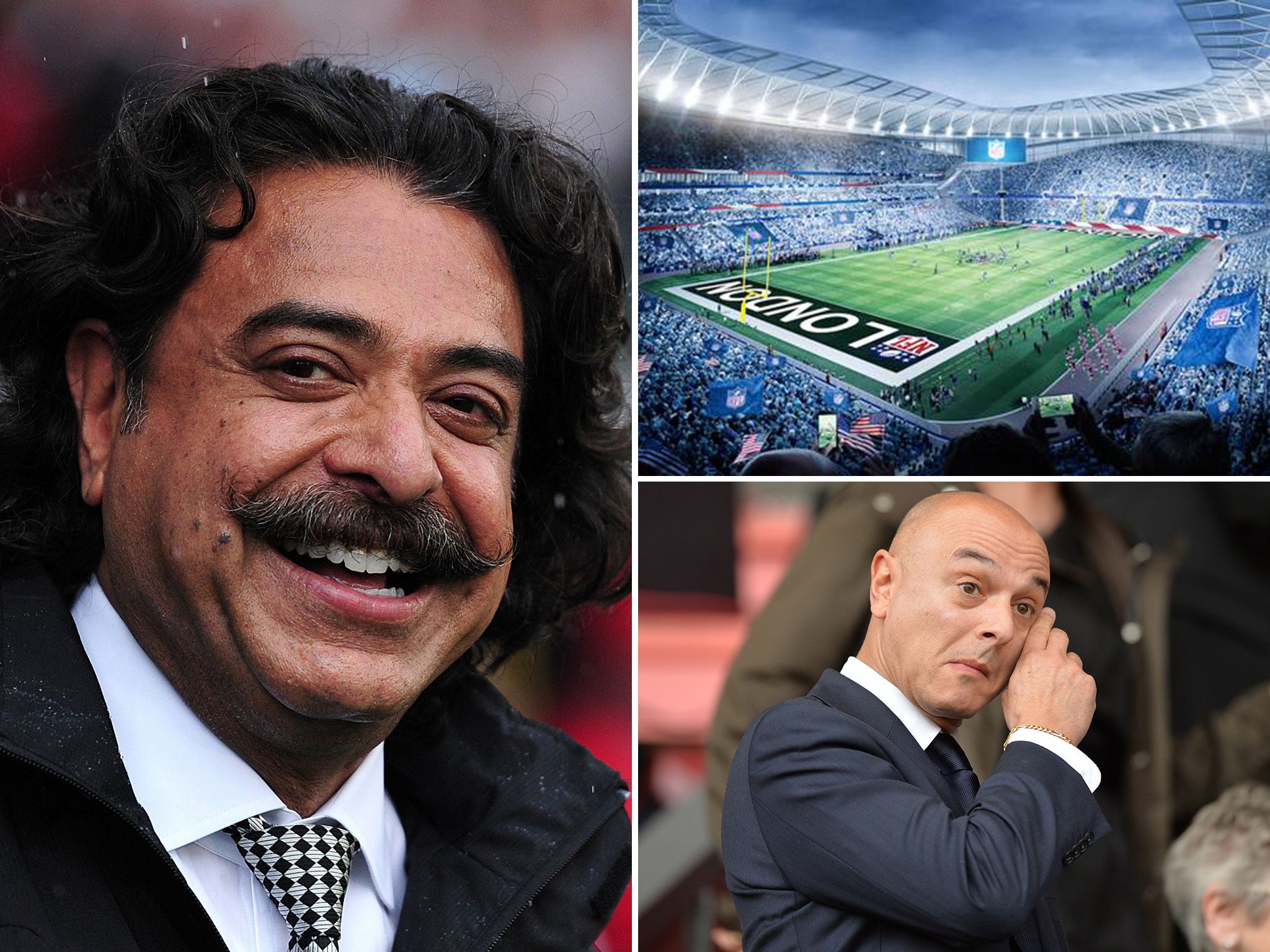 Fulham owner Shahid Khan wants to sell the club in order to bu Tottenham