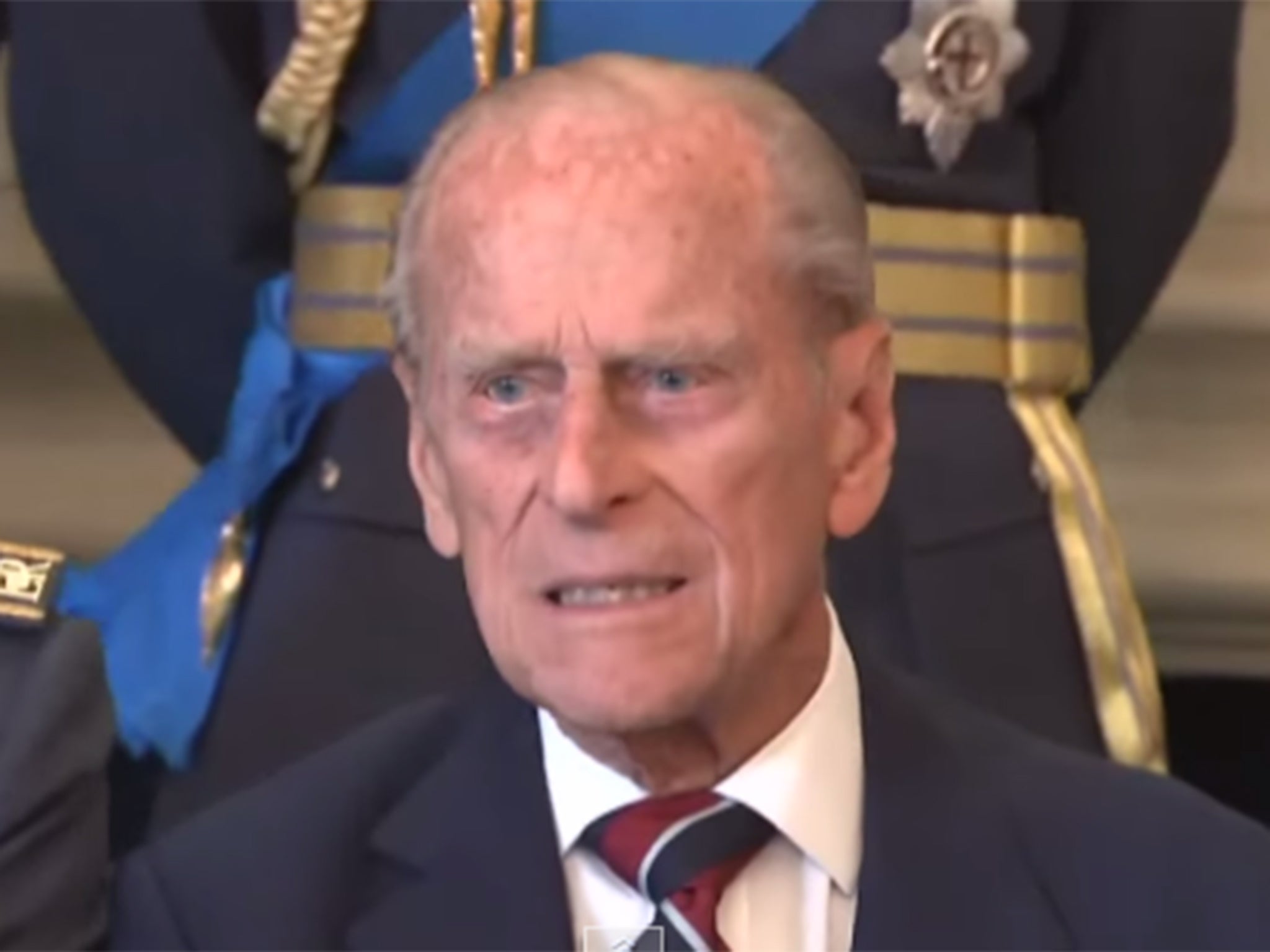Prince Philip impatiently swears at photographer: 'Just take the f