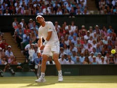 Andy Murray falls to brilliant Roger Federer