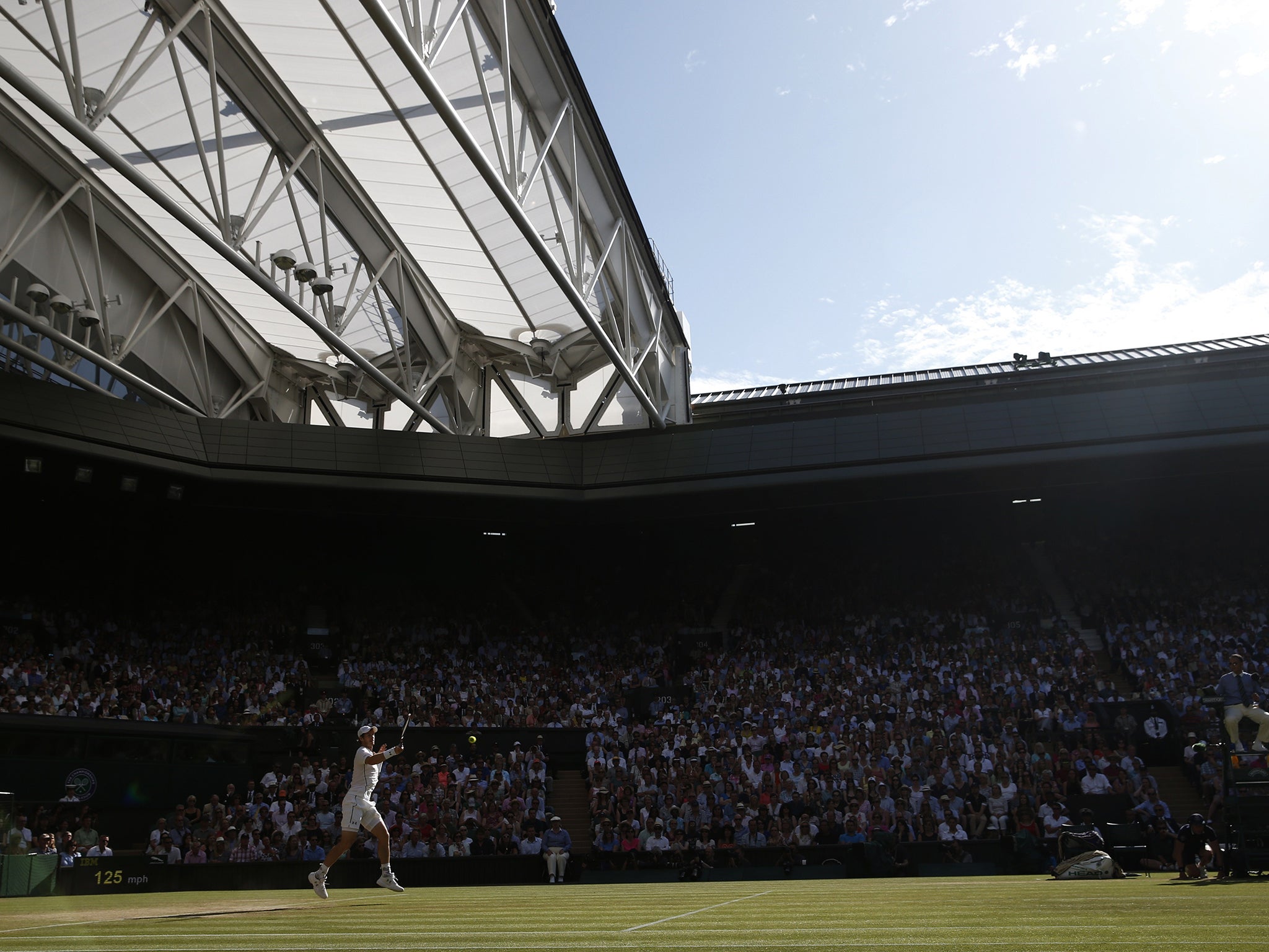 Andy Murray played well but it wasn't good enough