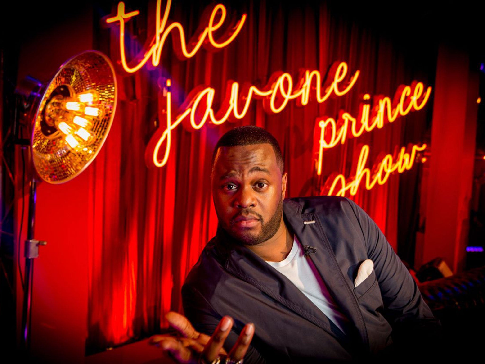 Promo shot for the Javone Prince Show