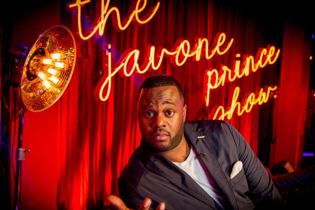 Promo shot for the Javone Prince Show