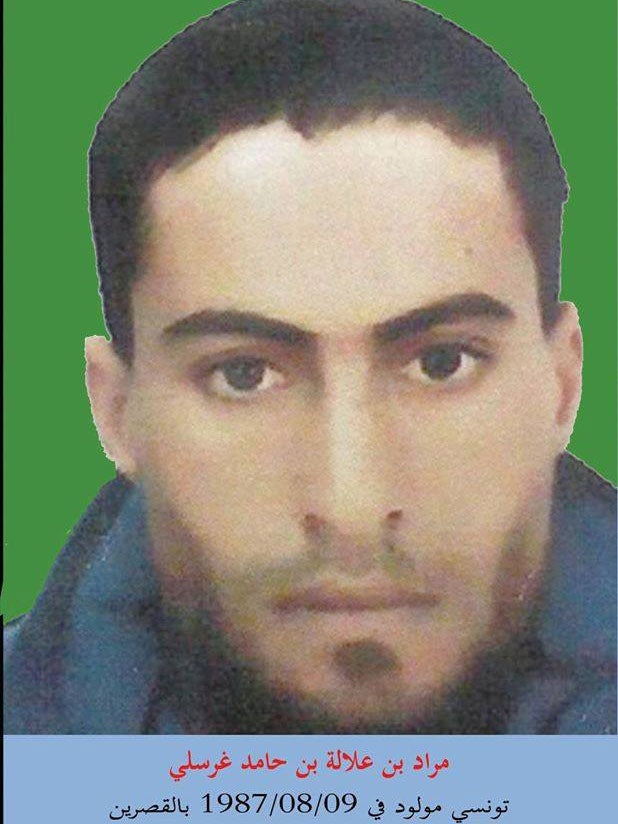 Mourad Gharsalli had been wanted by the Tunisian interior ministry since February