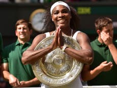 Serena Williams wins Wimbeldon title
