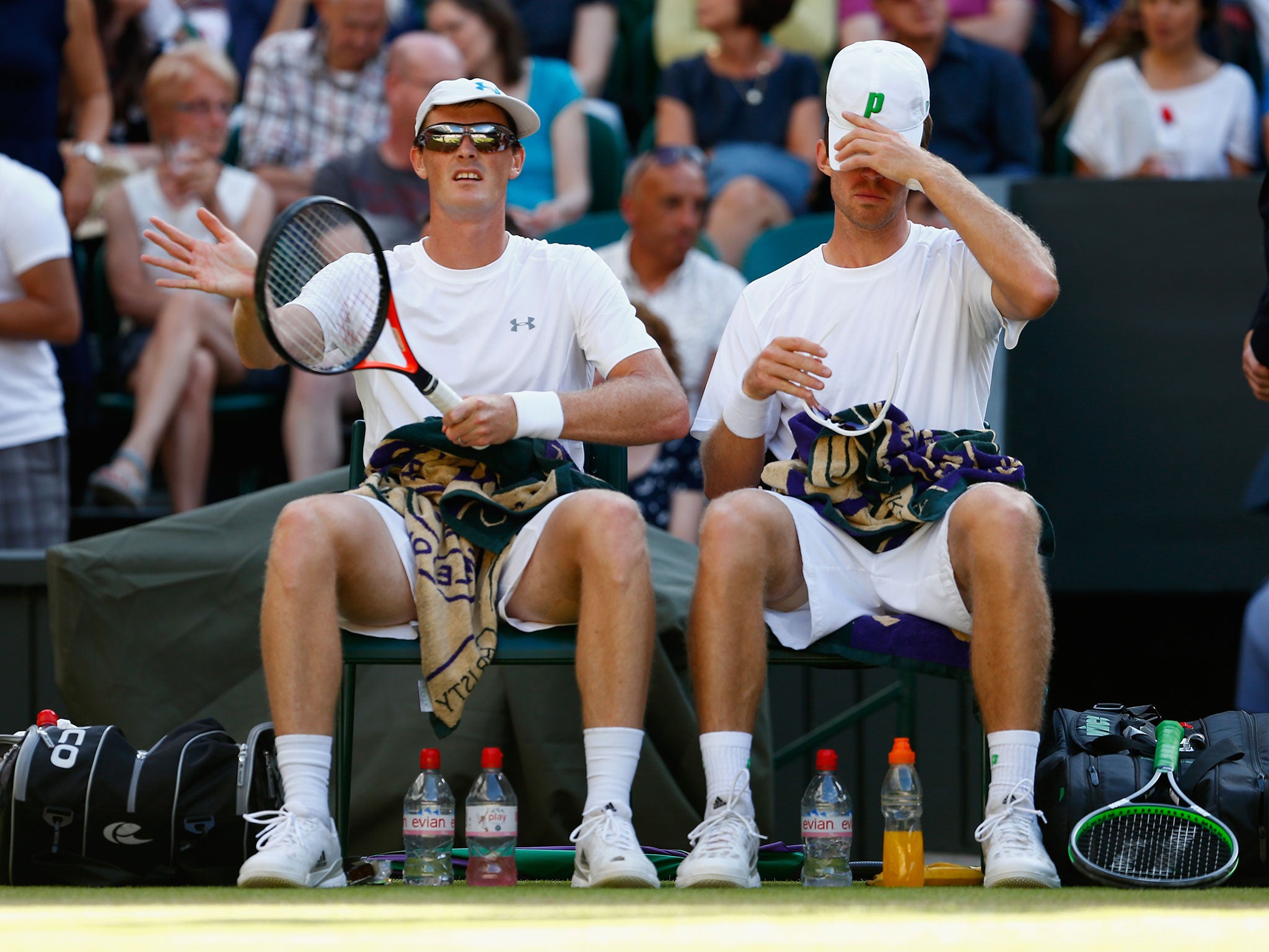 Peers and Murray suffered defeat in the men's doubles finals