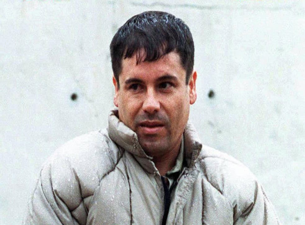 Joaquin Guzman pictured in 1993 before his initial arrest and first escape 