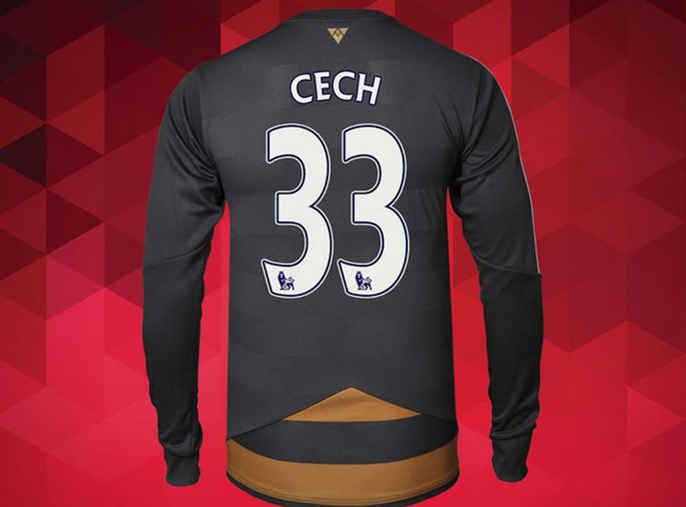 Petr Cech's Arsenal shirt
