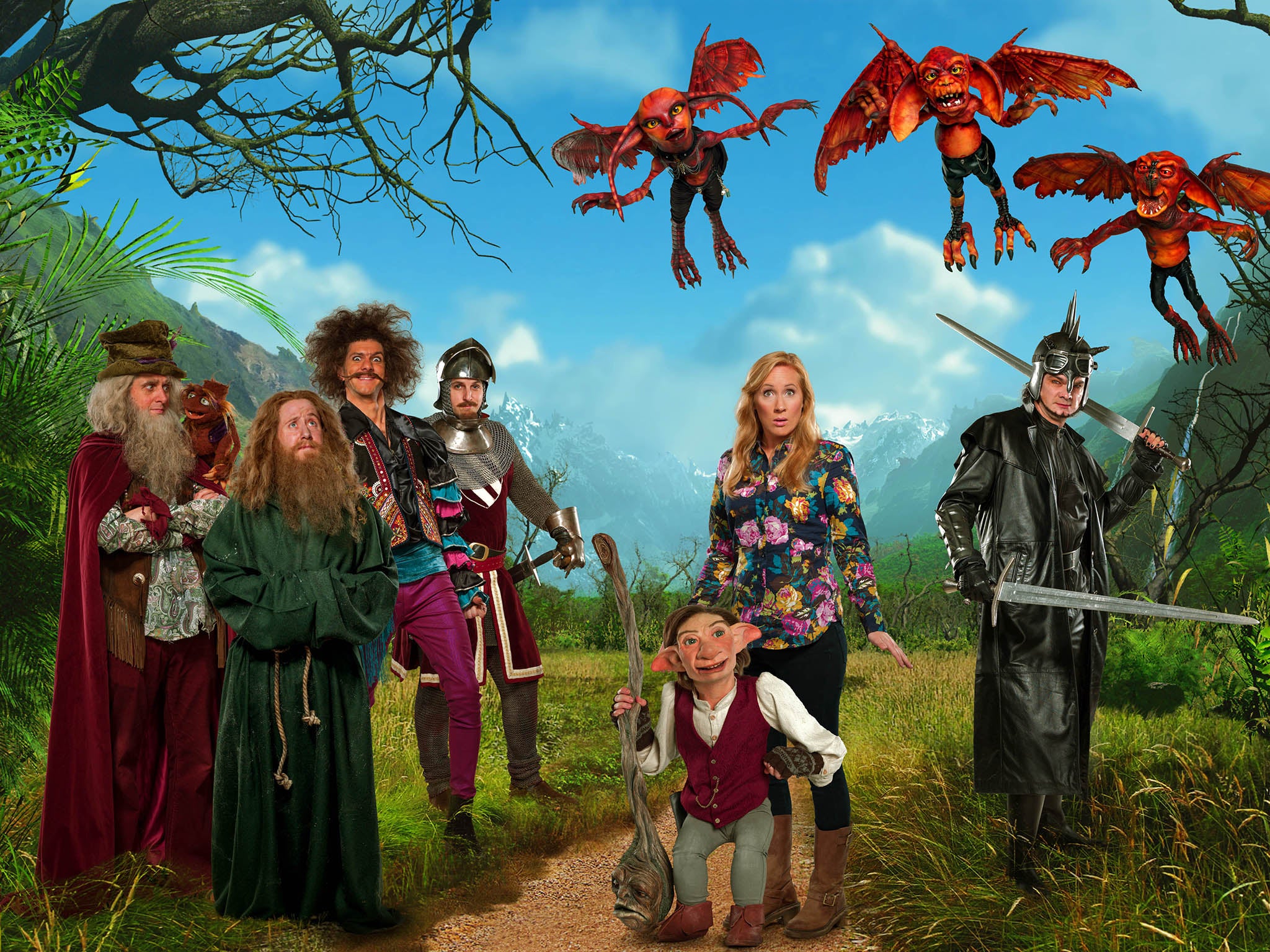 Anarchic: the cast of ‘Yonderland’ say they’re like a bunch of six-year-olds