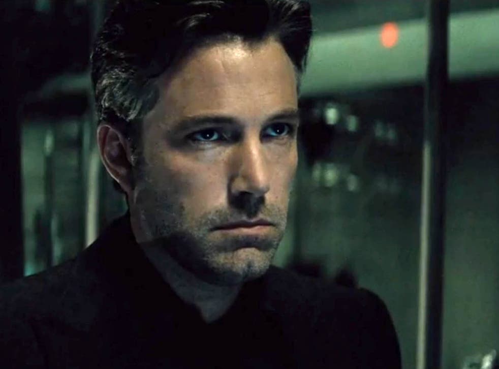 Ben Affleck, who plays Batman, in a still from the trailer of Batman v Superman: Dawn of Justice