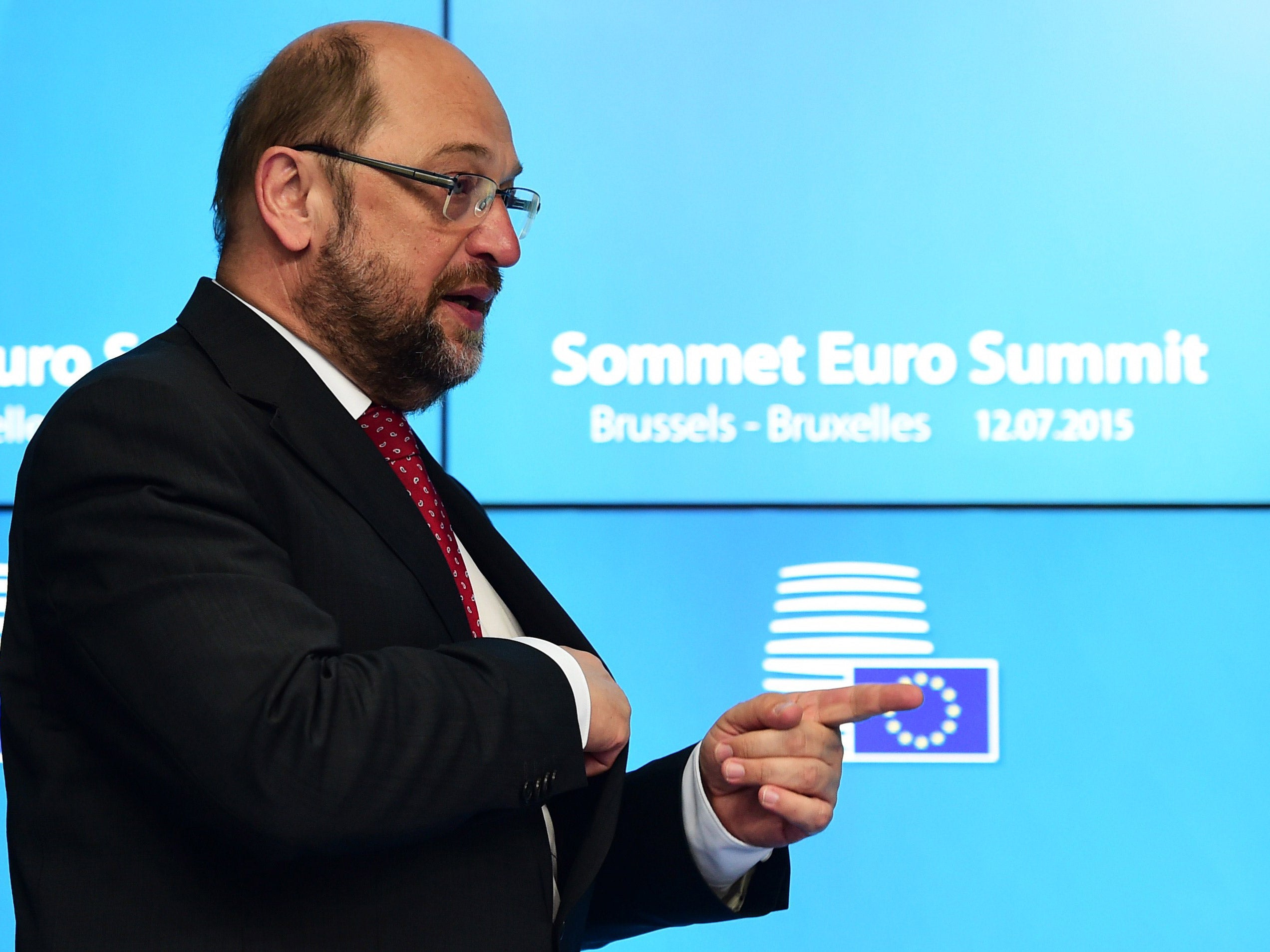 European Parliament Martin Schulz says Europe is a democracy