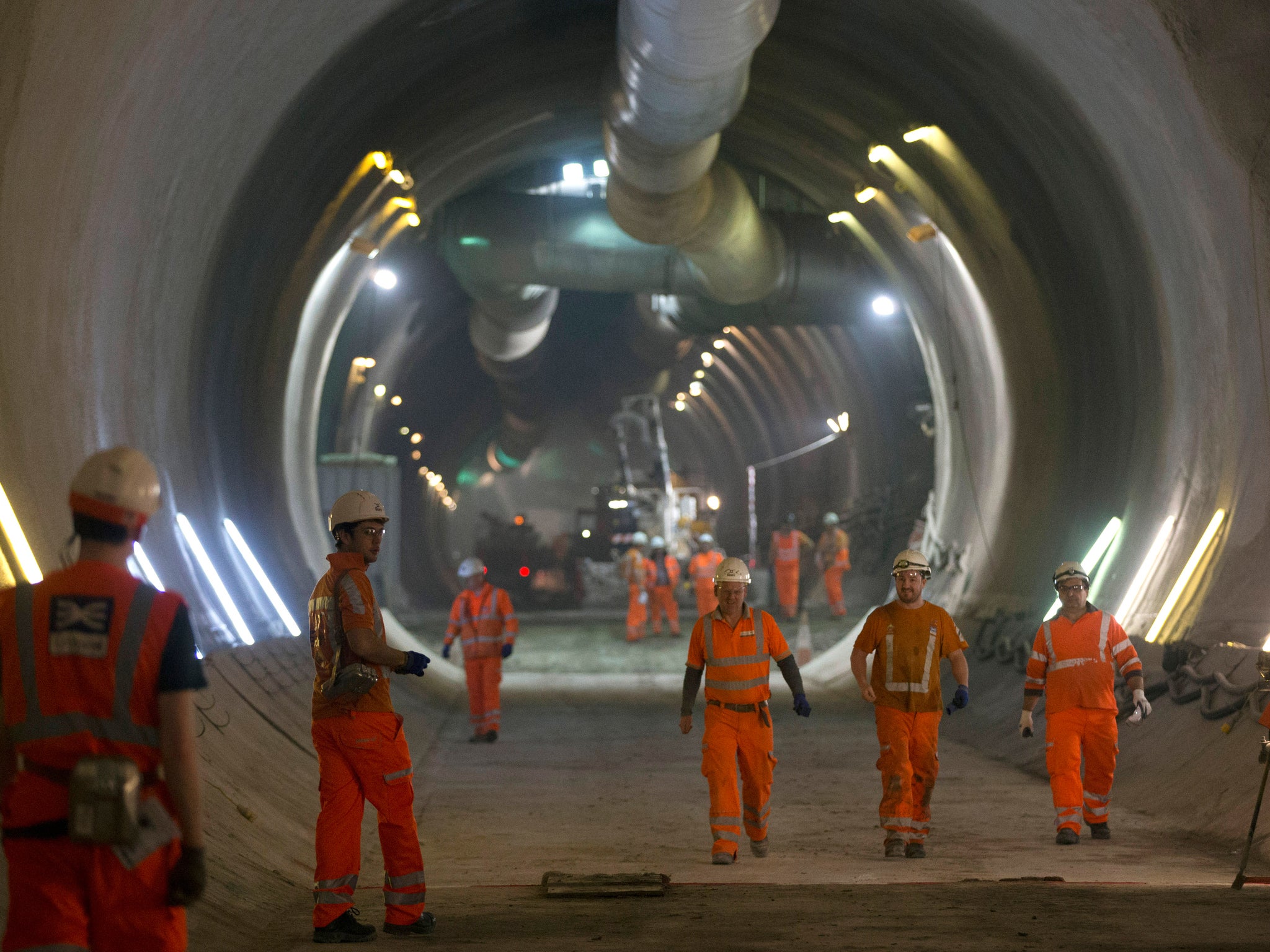 Wallasea Island has been raised using three million tonnes of soil left over from the construction of London’s new Crossrail service