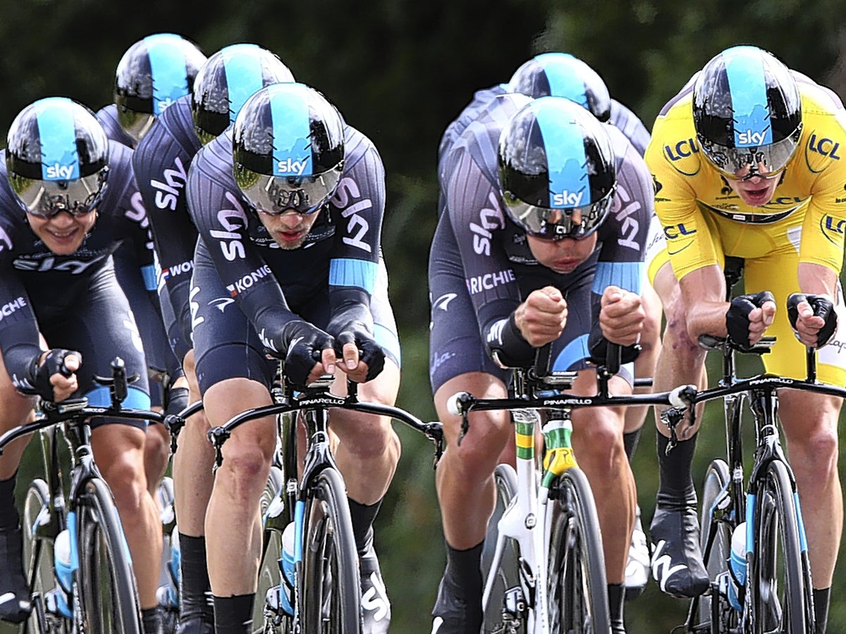 Tour De France 15 Team Sky Fall Agonisingly Short Of Win But Chris Froome Extends His Control The Independent The Independent