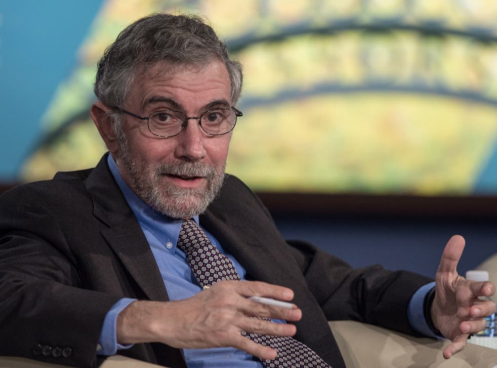 Krugman predicted that the stock market would crash on a Trump victory