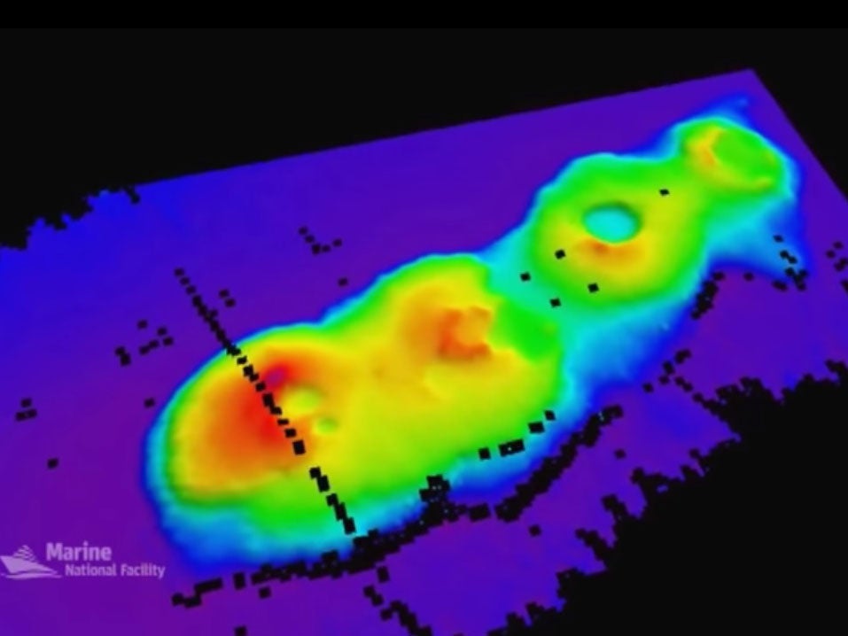 Volcanoes discovered off the coast of Sydney
