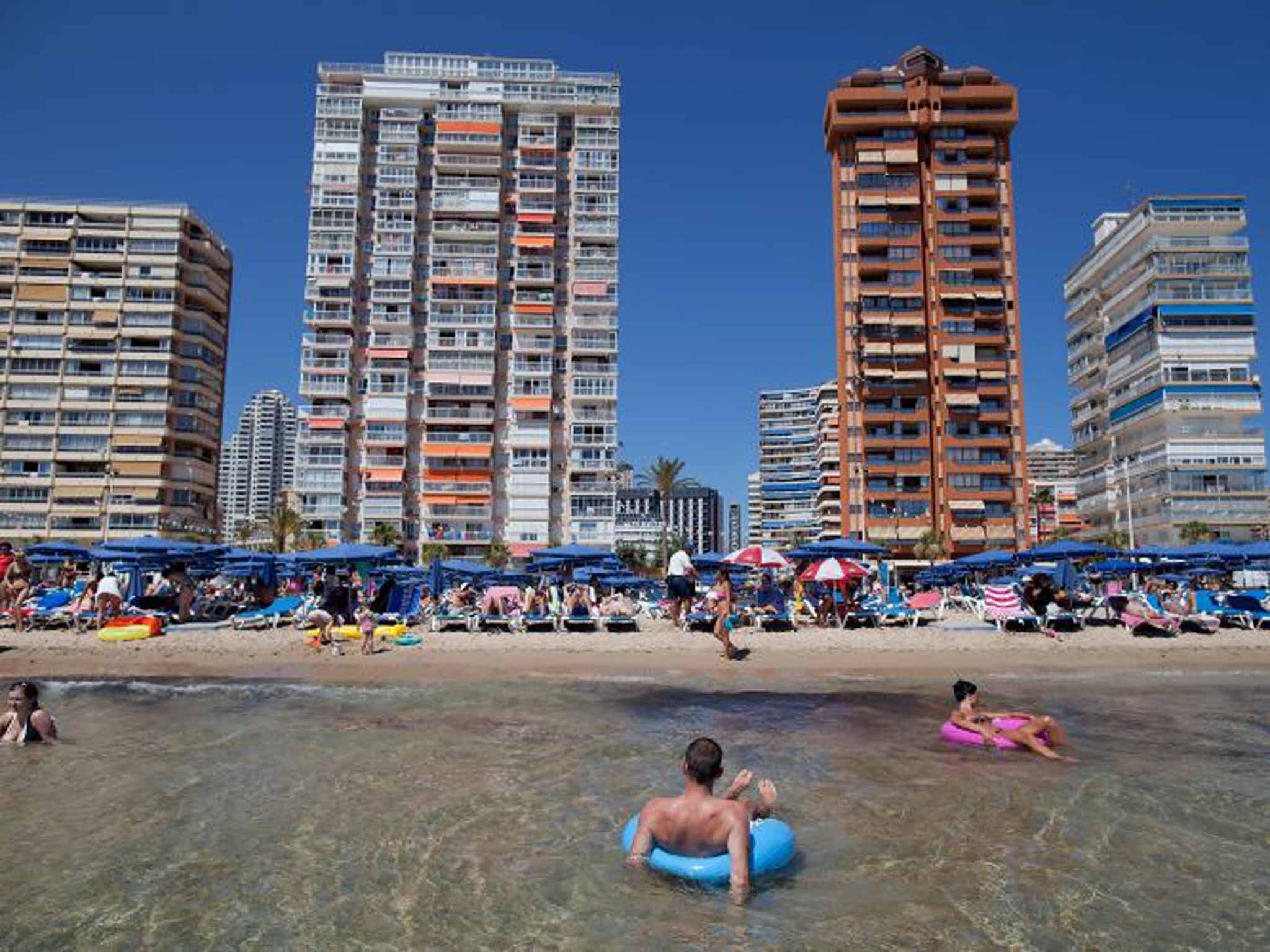 High hopes: Holiday favourite Benidorm is vying for World Heritage status