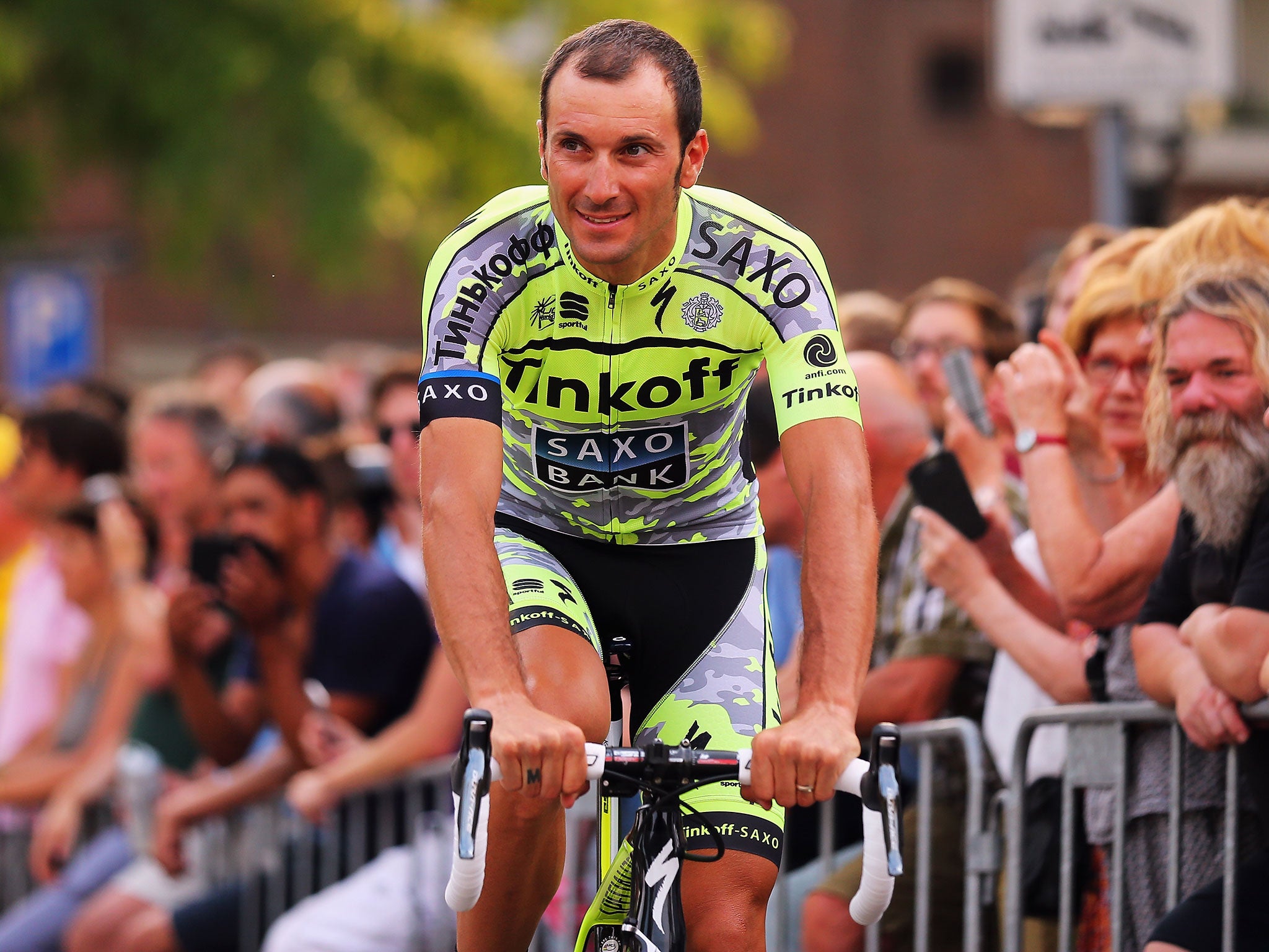Ivan Basso has withdrawn from the Tour de France after being diagnosed with testicular cancer