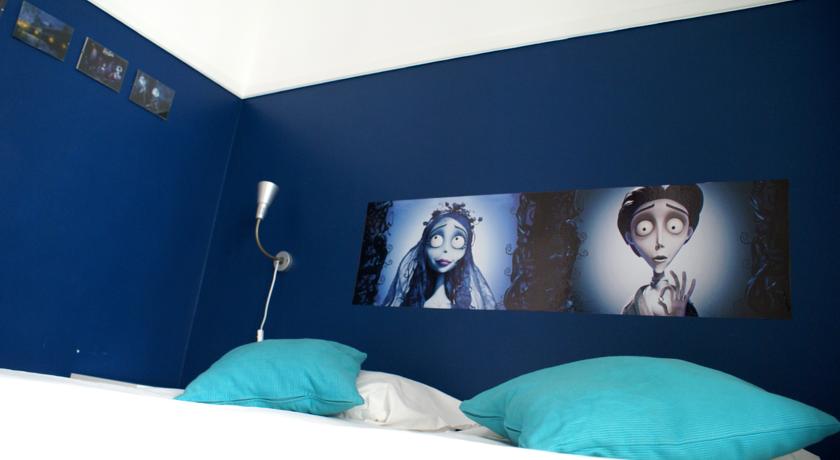 Fans of Tim Burton will love the Corpse Bride room (Picture: Rivoli Cinema Hostel)